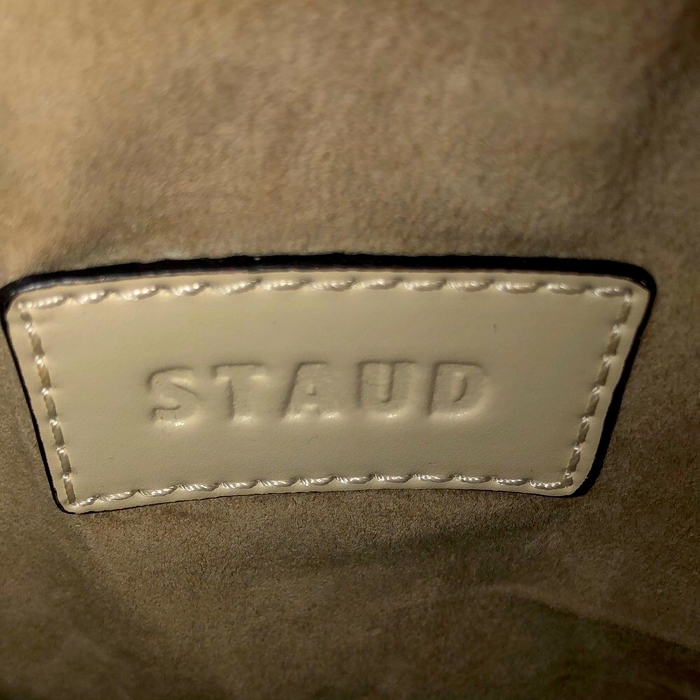 STAUD Leather Crossbody Bag with Adjustable Strap + Insert bag - Picture 5 of 11